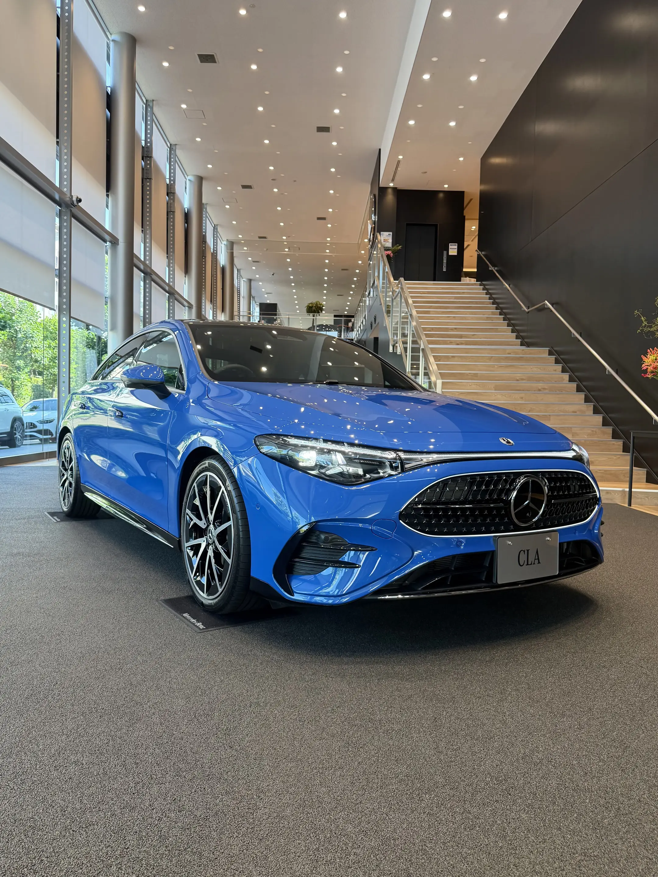 【あざみ野】注目の新色！新型CLA「クリアブルー」を展示中